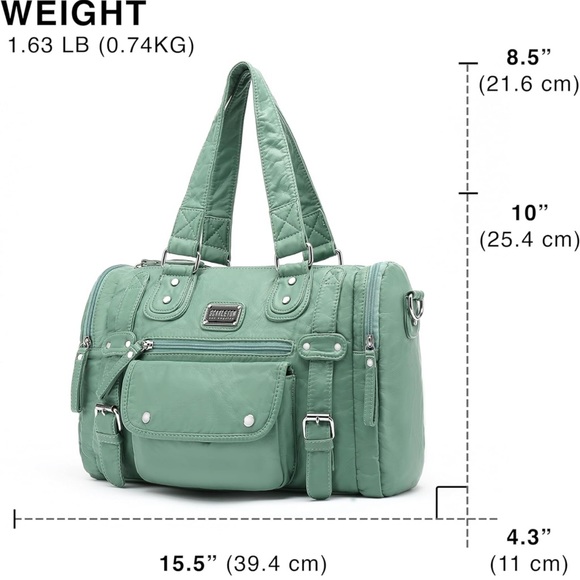 EUC Scarleton Faux Leather Crossbody/Shoulder Bag - Picture 10 of 15